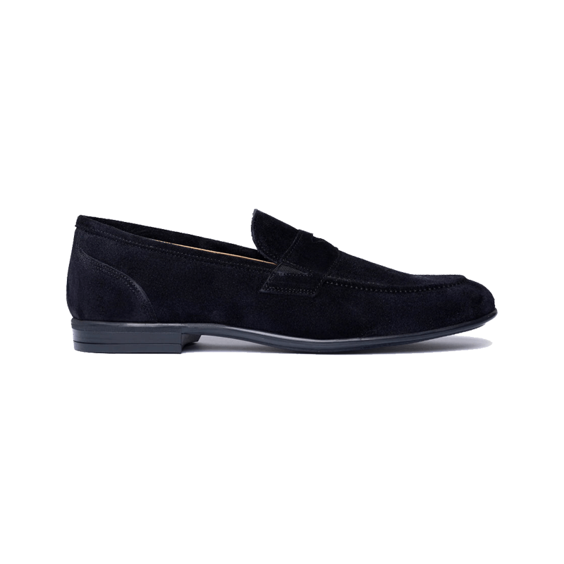 Mocassins Homme en Daim Gris Tourterelle Léopard