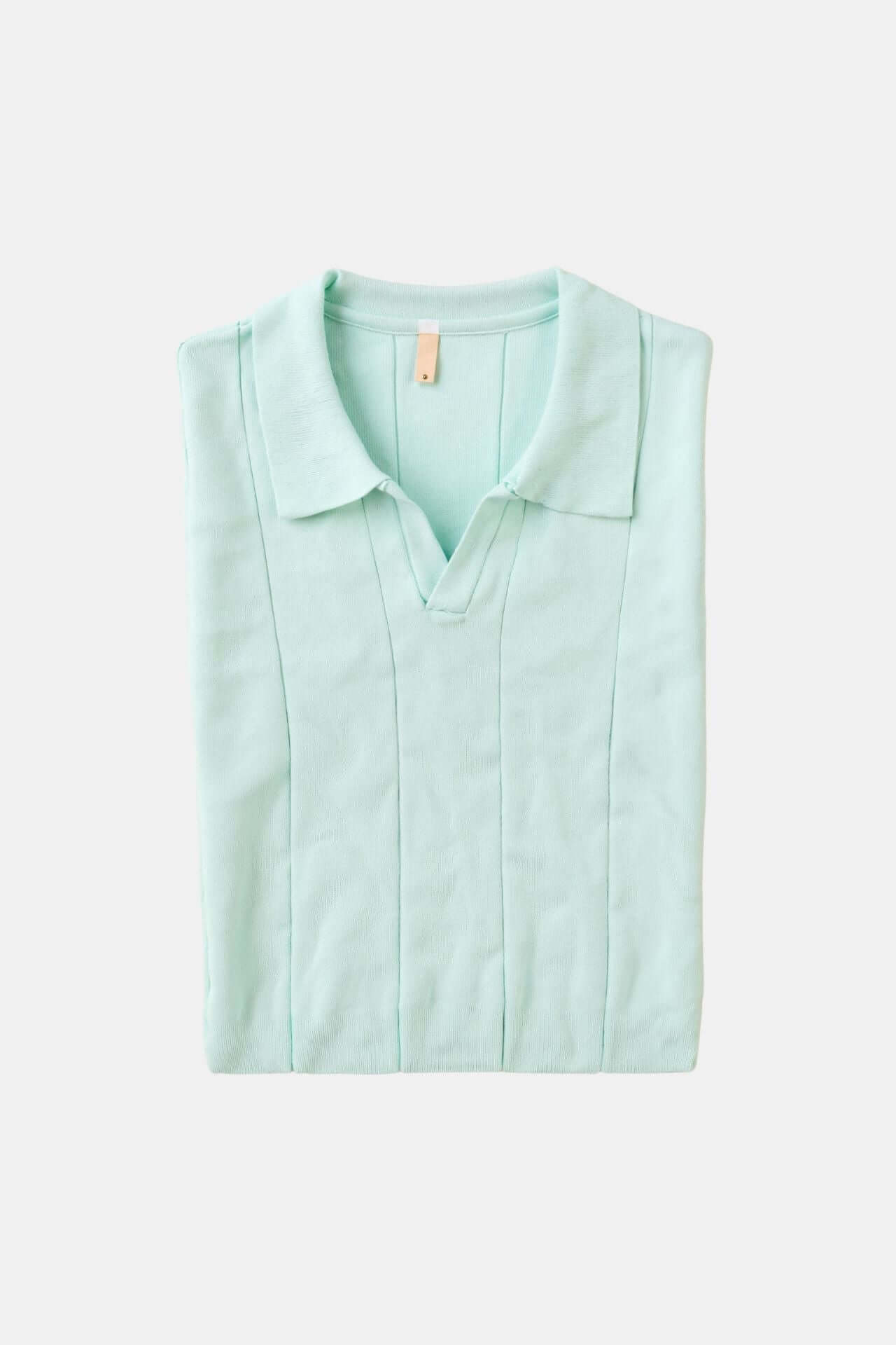 Polo Linéaire Classique pour Hommes - Allure Old Money & Confort