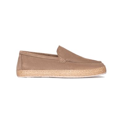 Espadrilles en Daim Bleu Azur