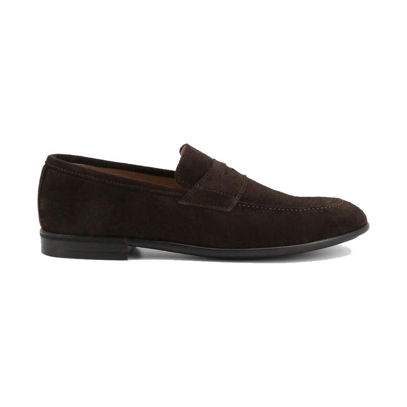 Mocassins Homme en Daim Gris Tourterelle Léopard