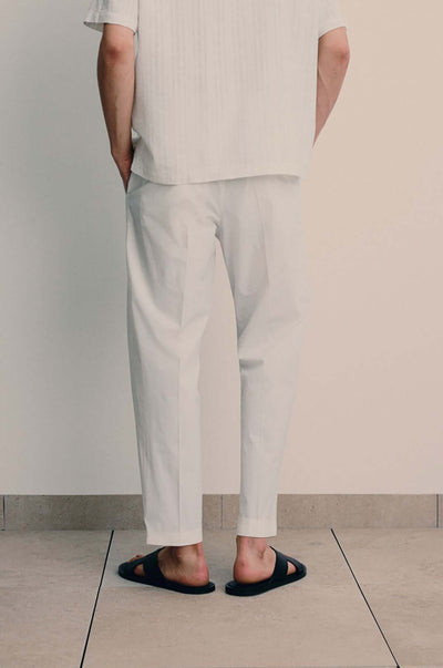 Pantalon coton regular fit – Élégant & intemporel