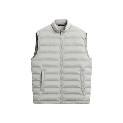 Gilet matelassé homme blanc - léger pour l'hiver
