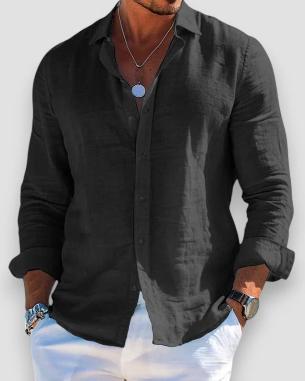 Chemise Lin Homme - L'Indispensable de l'Été