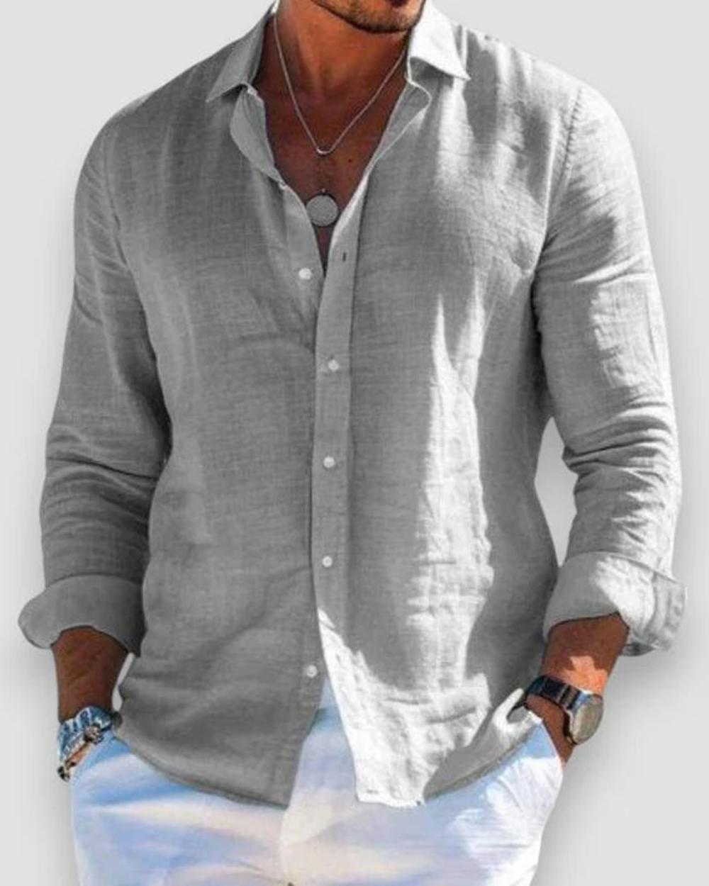 Chemise Lin Homme - L'Indispensable de l'Été