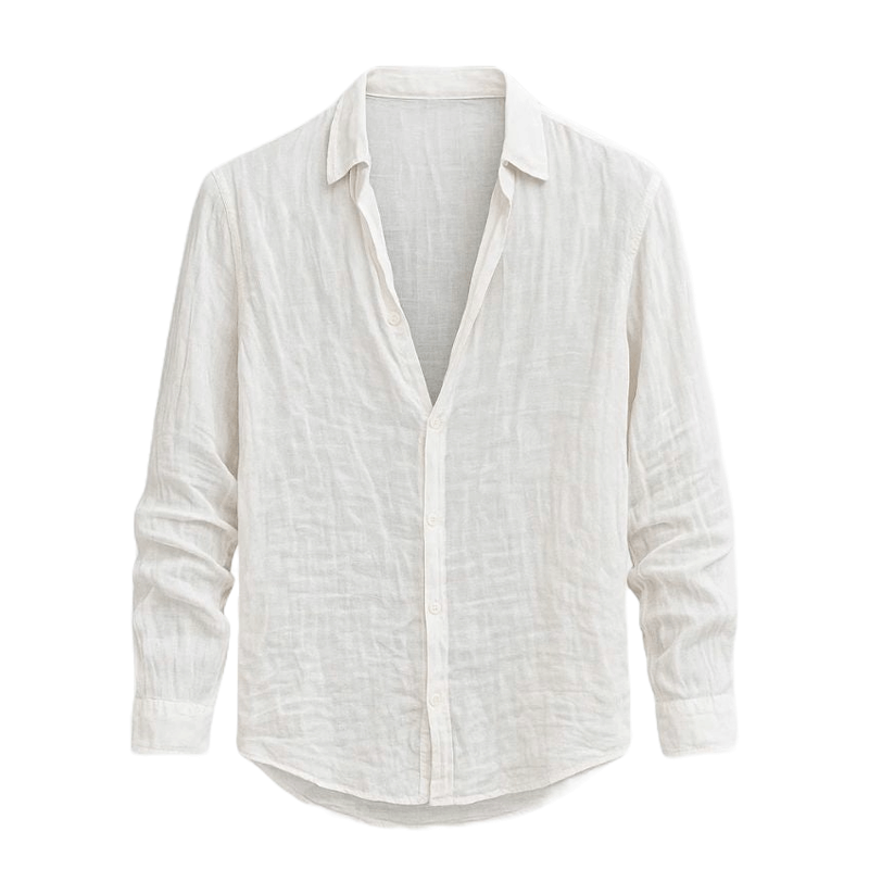 Chemise Élégante en Lin d'Été