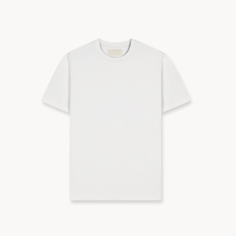 T-shirt plissé – Texture moderne & coupe parfaite