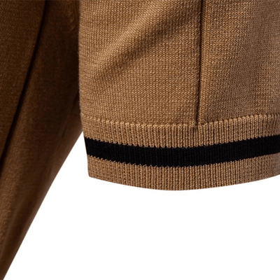 Polo Homme à Col Zippé Élégant
