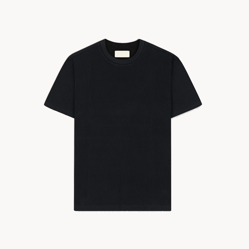 T-shirt plissé – Texture moderne & coupe parfaite