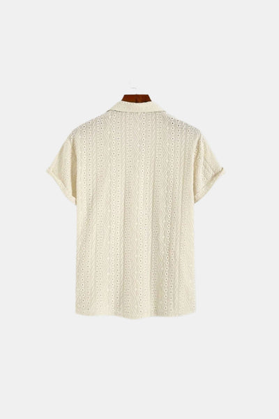 Old Money Polo - Élégant Chemise d'Été Vintage