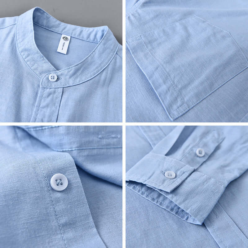 Chemise Meridian Lin – Luxe respirant