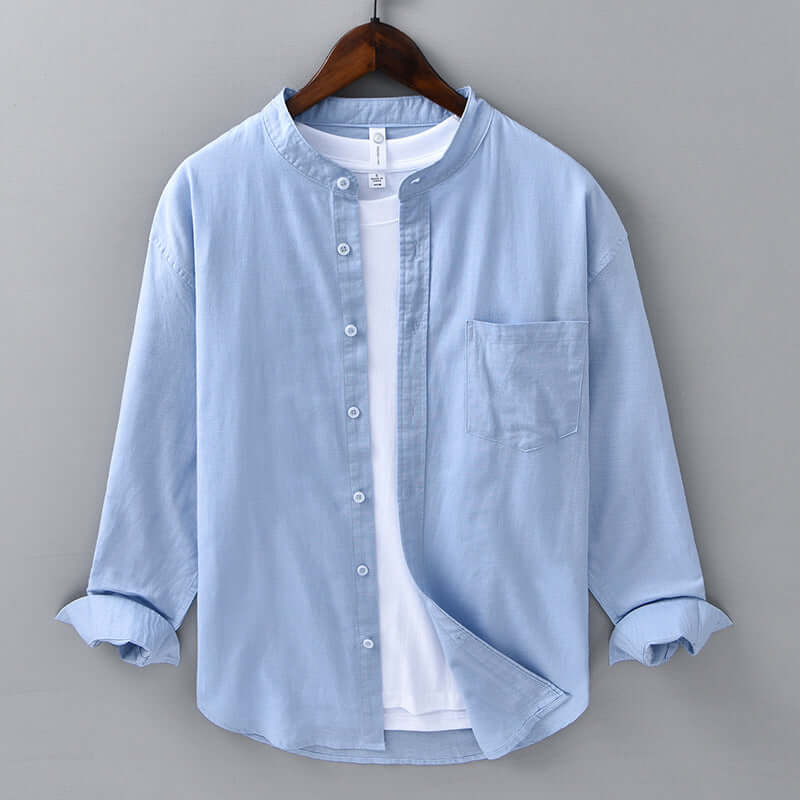 Chemise Meridian Lin – Luxe respirant