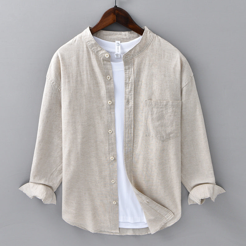 Chemise Meridian Lin – Luxe respirant