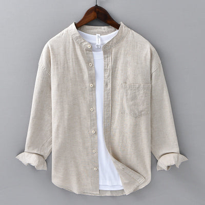 Chemise Meridian Lin – Luxe respirant