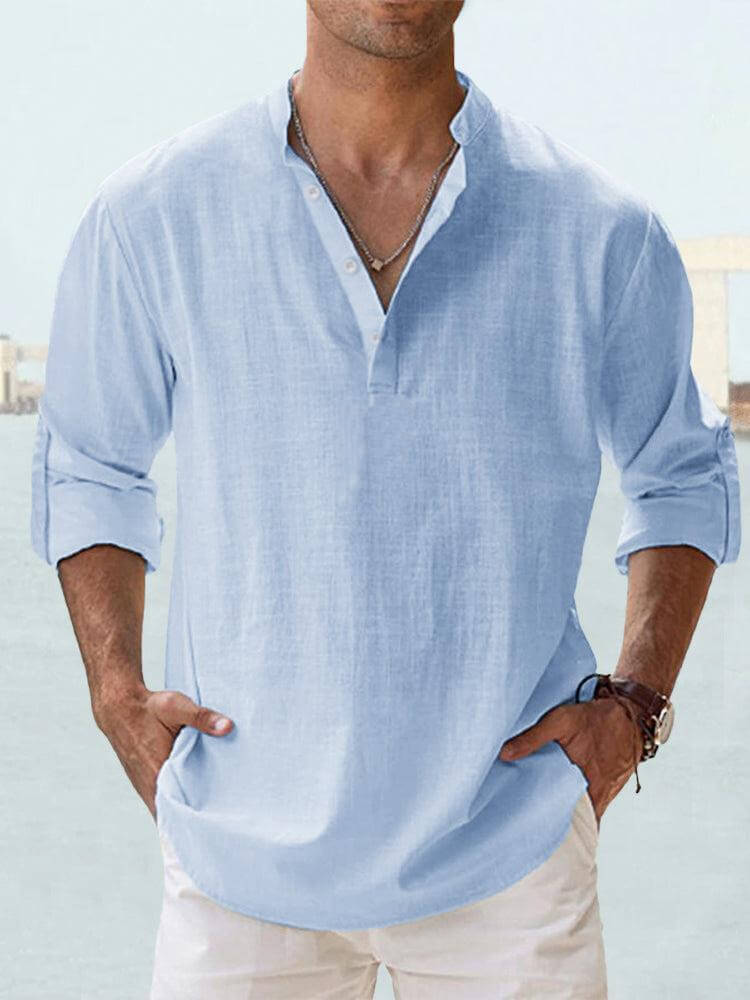 Chemise en Lin Respirante - Confort Élégant