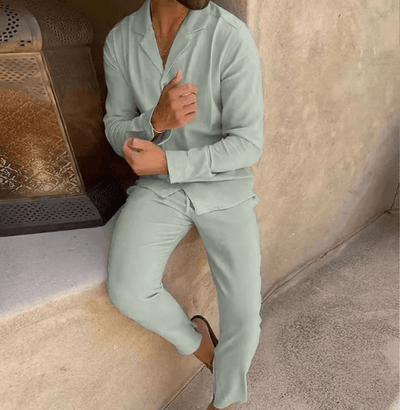 Set Lin Homme – Léger et Frais pour l'Été, Conçu pour Votre Confort