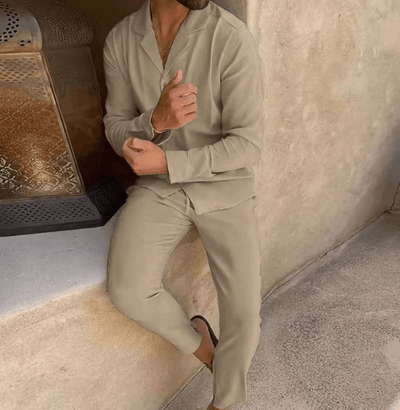 Set Lin Homme – Léger et Frais pour l'Été, Conçu pour Votre Confort