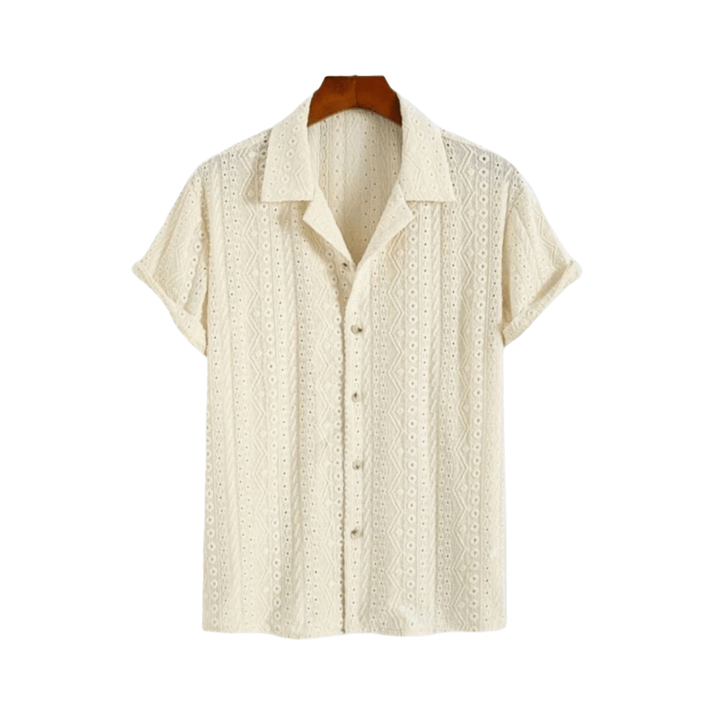 Old Money Polo - Élégant Chemise d'Été Vintage