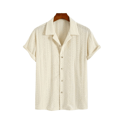 Old Money Polo - Élégant Chemise d'Été Vintage