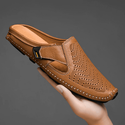 Sandales en cuir respirantes – Confort et élégance pour l'été
