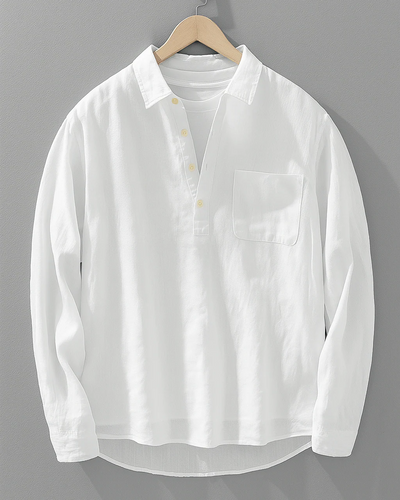 Chemise Homme en Lin Naturel