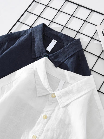 Chemise Homme en Lin Naturel