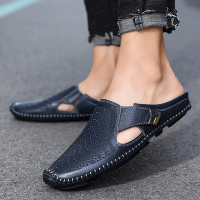 Sandales en cuir respirantes – Confort et élégance pour l'été